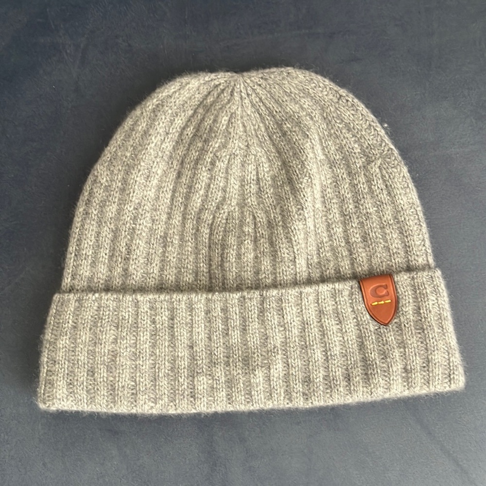 New Coach Cashmere Hat